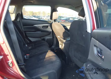 2018 Nissan Murano Sv z USA, uszkodzony, nr VIN 5N1AZ2MG0JN106414